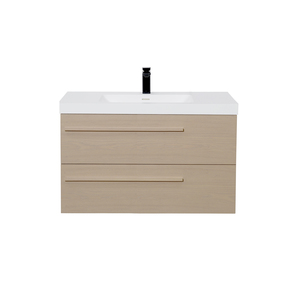 ARUVO™ BLANCHE Collection Plywood Vanity Coastal Elm W900mm Basin Options
