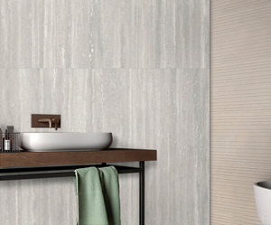 600x1200: Romano Travertine Grey Ribbed 600×1200 Ar126tb22k