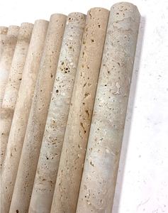 Travertine Beige Fluted Kitkat 23x150 La-d337-b