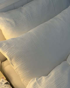 Frontpage: Cotton Muslin Pillowcase (Set of Two)