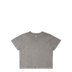 Products: Wo's Stone Wash Heavy Crop 4086