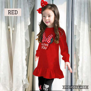Girls Longsleeves & Leggings Set - Clearance