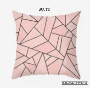 Beddings - Throw Pillow Cases - Pink - Clearance