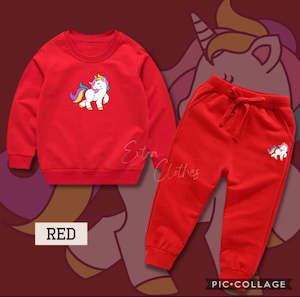 Clearance: Girls Jumper & Jogging Pants Set - Clearance