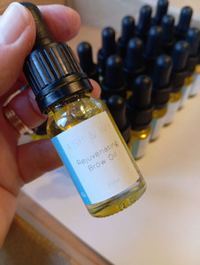 Products: Rejuvenating Brow Oil Ash and Ivy