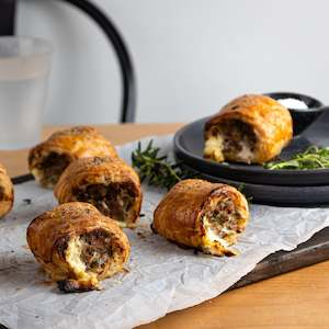 Pork and Jalapeno Sausage Rolls