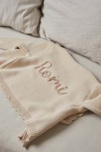 Last Chance Sale: Hand Embroidered Rue Knit Cardigan