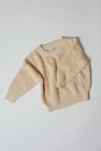 Darcy Textured Knit Sweater | Honey