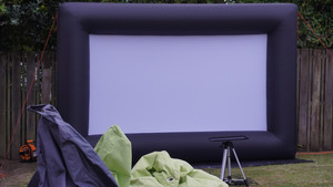 14 Foot Indoor/Outdoor Inflatable Screen Ashken