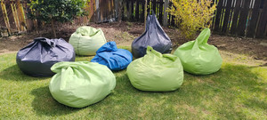 Products: Bean Bag Hire x 8 Hire Ashken