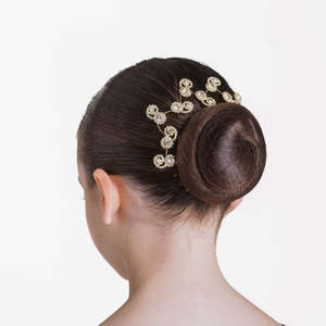 Accesories: Studio 7 Blossom Sparkle Hairpiece – Gold