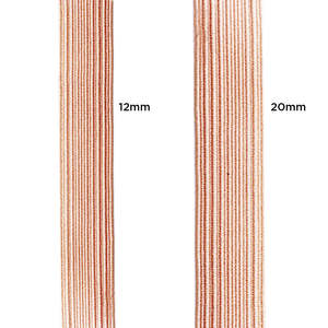 Pointe Accesories: Elastic for Pointes - 2 cm width-  50cm -TPK