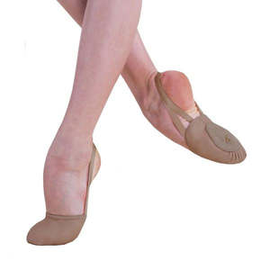 Toe Shoes: Pivot 360 Half Shoe - Tan - Pink  Energetiks