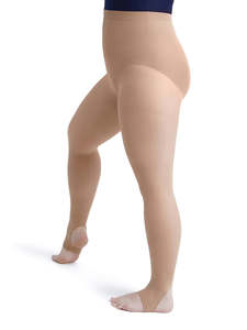 Tights: Ultra Soft Stirrup Tight - Child - Light Sun Tan - 1961 - Capezio