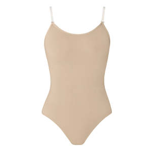 Under Garments: Classic Seamfree Body Stocking - Beige - Energetiks
