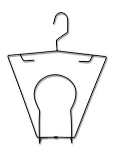 Mad Ally Tutu Hangers Black