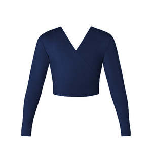 Warm Ups: Cross Over Cardigan - Child - Navy - Energetiks