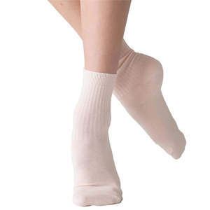 Ballet Tights: PW Ribbed Ballet Sock