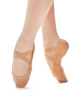 Sodanca: So Danca Briar Leather Split Sole Ballet Shoes SD110 Pink