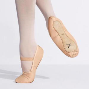 Studio Uniforms Maximum Dance Zone: Capezio Clara Adult Full Sole Leather Ballet Shoe