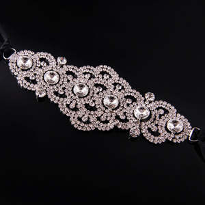 Flat Diamante Head Piece