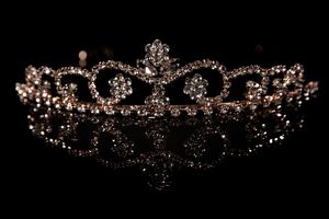 Tiaras: Willow Tiara Large - Rose Gold