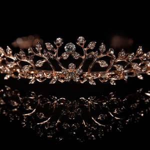 Mad Ally Alyssa Tiara Rose Gold Large