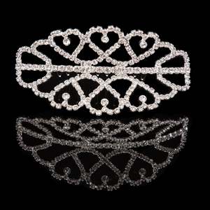 Tiaras: Double Tiara Silver Medium