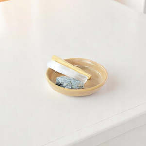 Ceramic & crystals cleansing pack with palo santo