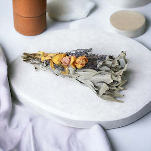 Accessories: NZ grown organic botanical sage wand