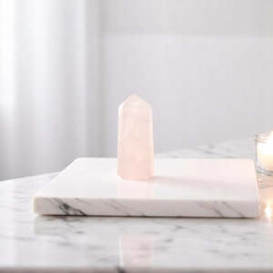 Rose quartz crystal generator