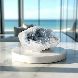 Crystals: Large celestite crystal cluster 3.4kg