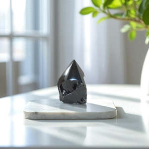 Crystals: Black Obsidian Polished Point Crystal