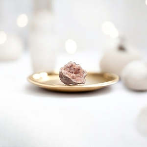 Gifts For Illness: A-grade pink amethyst crystal cluster