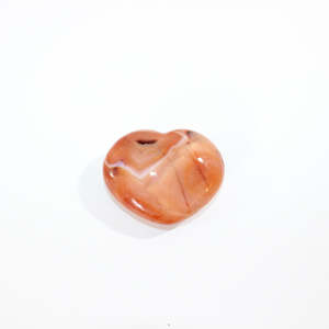 Gift Ideas Under 50: Carnelian Polished heart