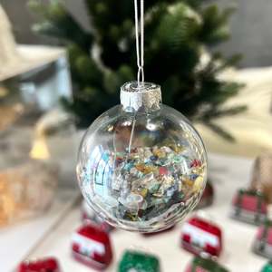 Crystals Xmas Bauble
