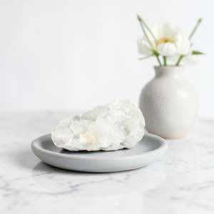 Apophyllite crystal cluster