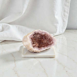 Large Pink amethyst - A Grade crystal cluster geode