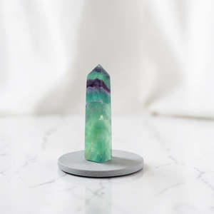 Rainbow Fluorite crystal tower - Medium