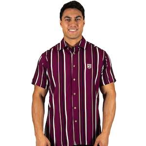 NRL 'Showtime' Party Shirt: QLD Maroons 'Sorrento' Party Shirt