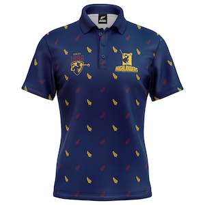 Highlanders: NZ Highlanders 'Mulligan' Golf Polo