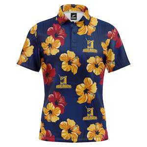 Highlanders: NZ Highlanders 'Aloha' Golf Polo