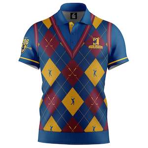 Highlanders: NZ Highlanders 'Fairway' Golf Polo