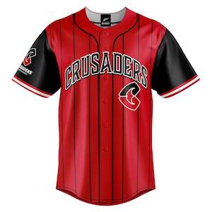 Crusaders: NZ Crusaders 'Slugger' Baseball Shirt