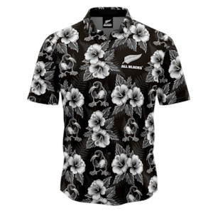 All Blacks 'Nelson' Hawaiian Shirt