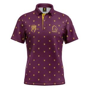 Nrl Broncos: NRL Broncos 'Mulligan' Golf Polo