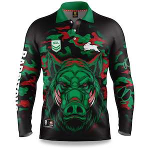 Nrl Rabbitohs: NRL Rabbitohs "Razorback" Shirts - Adult