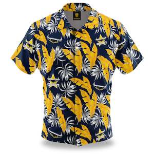 Nrl Cowboys: NRL Cowboys 'Paradise' Hawaiian Shirt