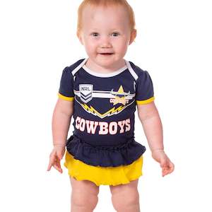 Nrl Cowboys: NRL Cowboys Girls Footysuit