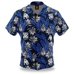 Nrl Bulldogs: NRL Bulldogs 'Paradise' Hawaiian Shirt